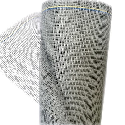 Abu-abu 18x16 Mesh Layar Jendela Pintu Fiberglass 48 