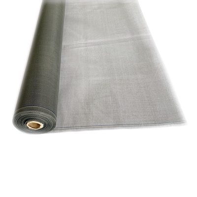Warna Abu-abu 14x14 Mesh Layar Jendela Fiberglass Untuk Kelambu